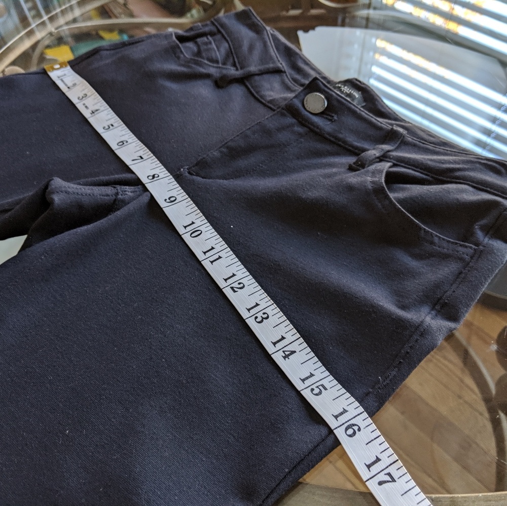 Ann Taylor Navy Ponte Five Pocket Leggings - Picture 7 of 8